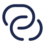 Link Round SVG Icon